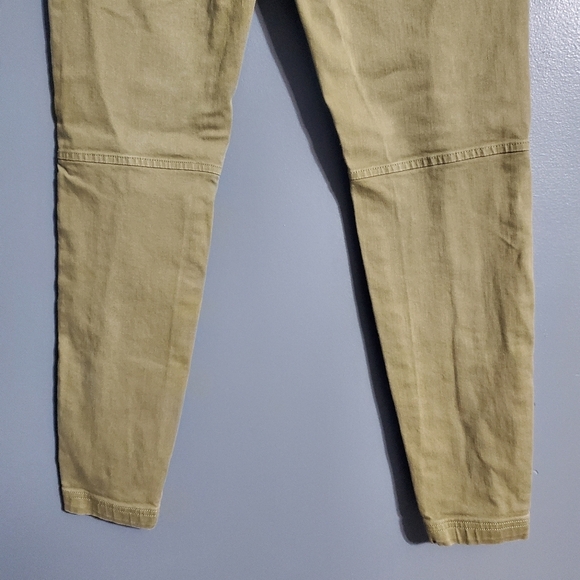 Banana Republic Womens Khaki Jean Pants Skinny Ankle Gorpcore Size 26 - Picture 5 of 7
